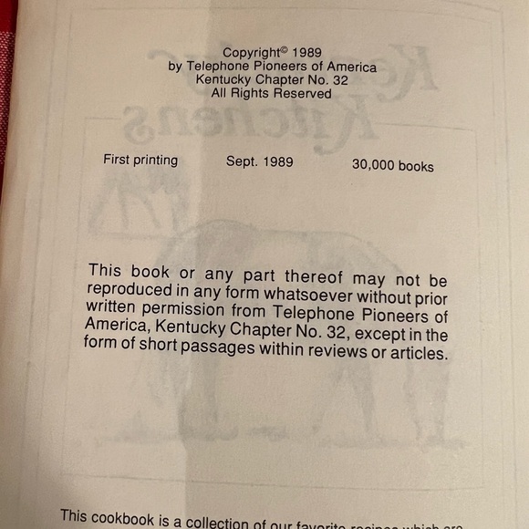 Vintage cookbook kentucky kitchens vol 2 telephone pioneers 1989 recipes - Picture 4 of 9